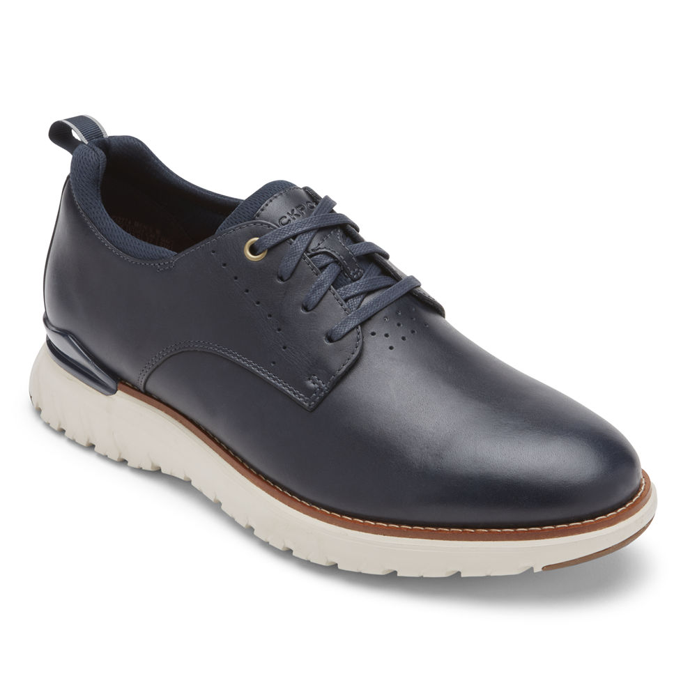 Oxfords Rockport Hombre Mexico - Total Motion Sport Plain Toe pornografías - EZCWO9651